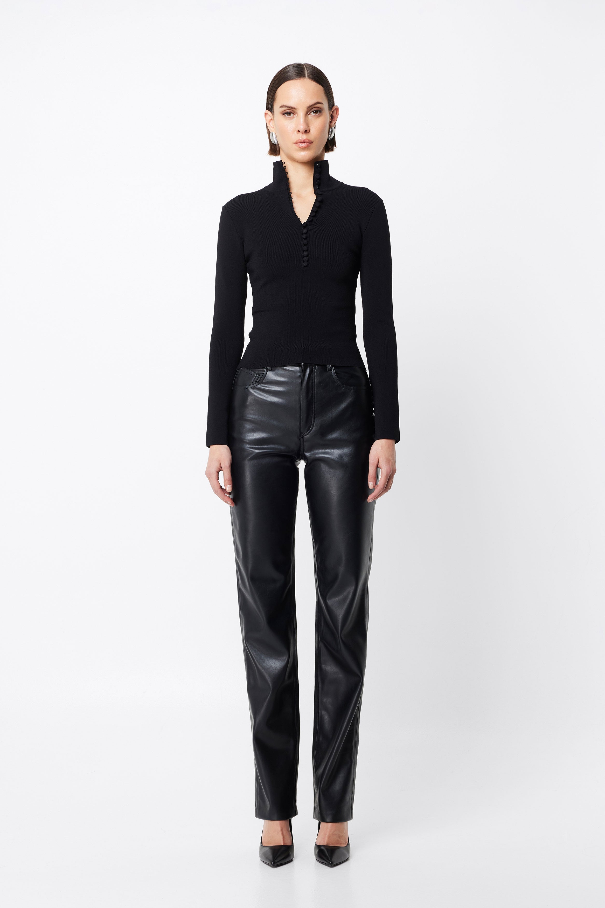 Mayfair top met lange mouwen