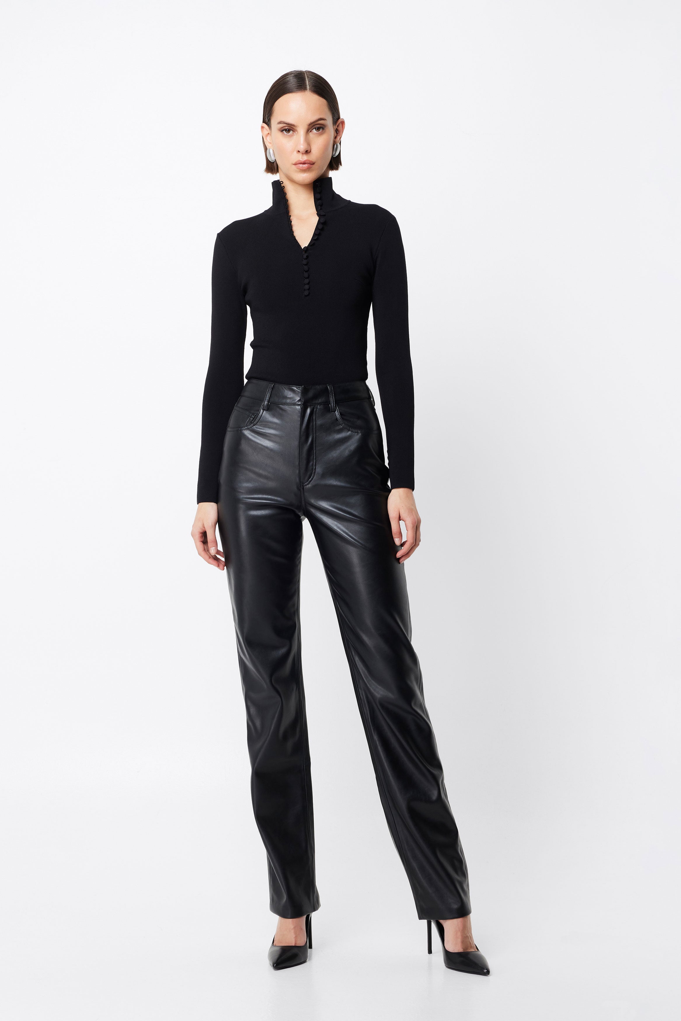 Mayfair top met lange mouwen