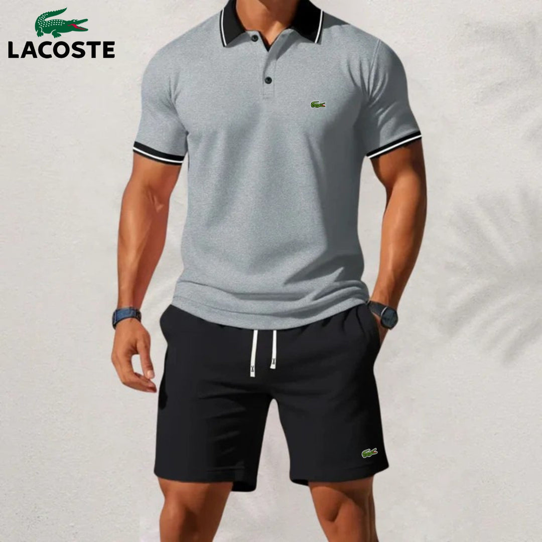 Set van poloshirt en korte broek