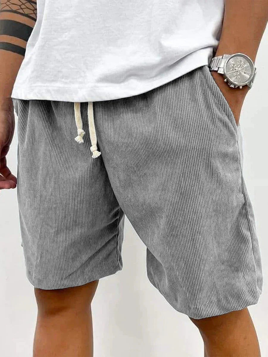 Heren shorts met ceintuurlussen en zijzakken