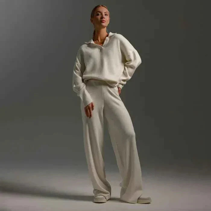 Dames set met trui en wijde broek
